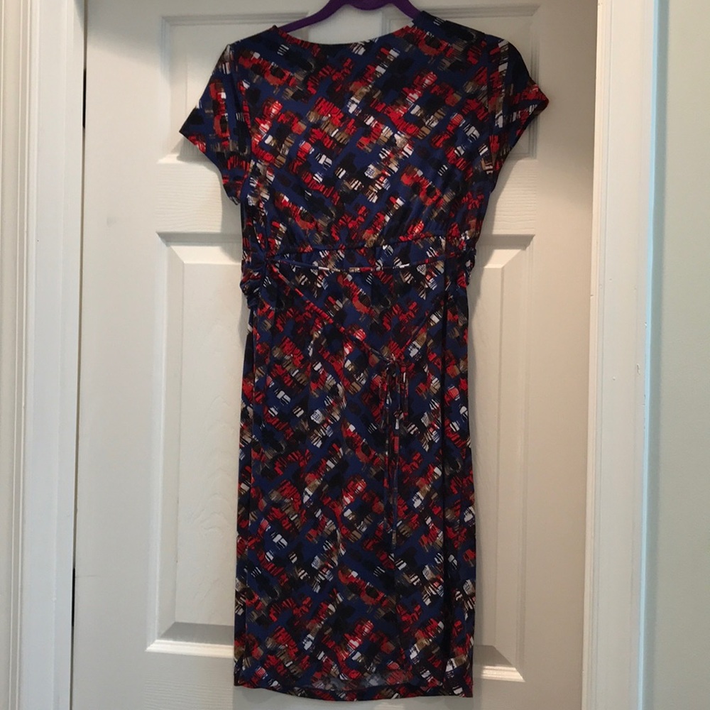 Like New Motherhood Maternity Faux Wrap Dress - Picture 4 of 4